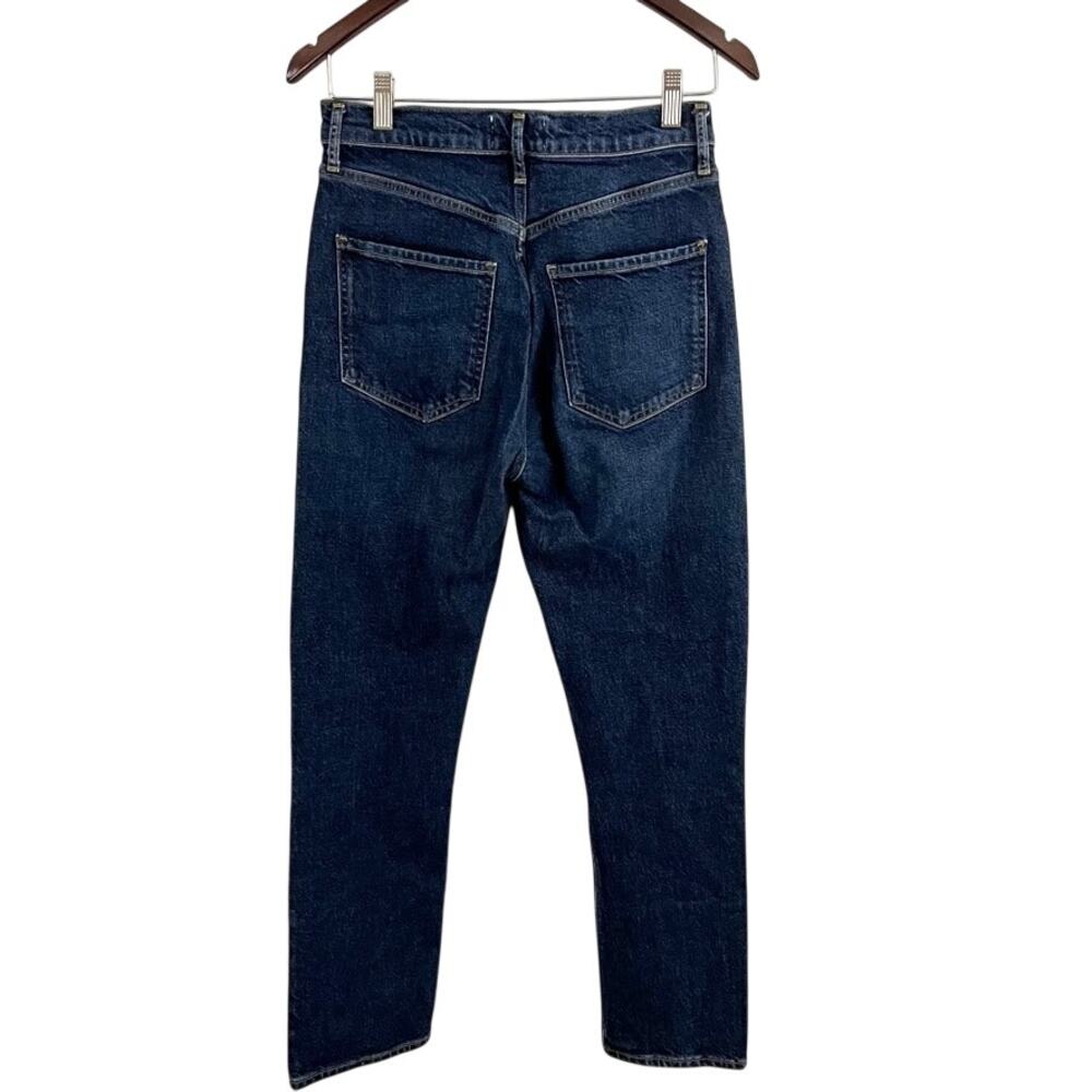 Agolde Riley Long High Rise Women Size 26 Button Fly - Picture 2 of 10